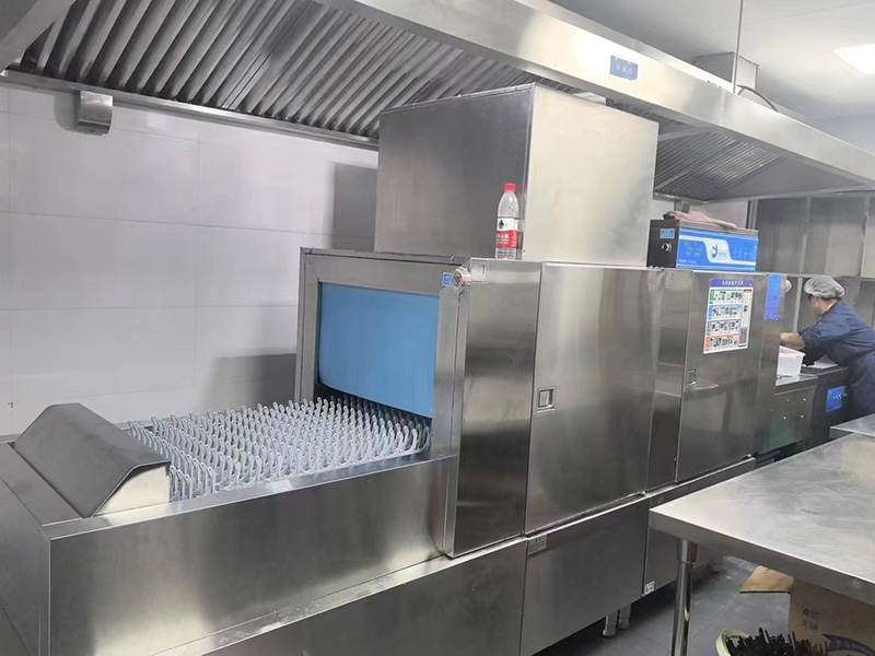 Flight-Type Dishwashers